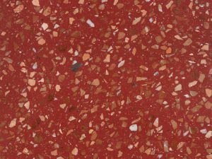 Honed Giotto Chilli Terrazzo stone. Code: MC35529
