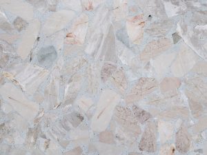 Honed trentone Pearl Terrazzo Stone. Code: MC38369