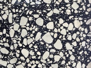 Honed Chalverus Black Terrazzo Stone. Code: MC38781