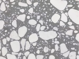 Honed Catrodeza Grigio Terrazzo Stone. Code: MC38784