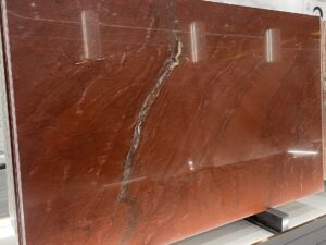 Polished Queluz Red Natural Quartzite Slab. Code: MS103160