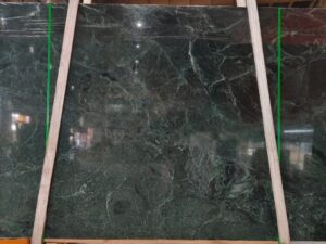 Polished Emerald Green Natural Marble Slab. Code: MS103165