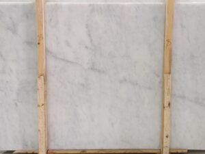 Honed Carrara Natural Marble Slab. Code: MS103175
