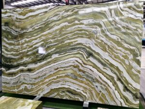 Polished Vertice Jade Natural Marble Slab. Code: MS103198