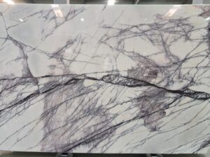 Polished Lilac Extra Natural Marble Slab. Code: MS103266