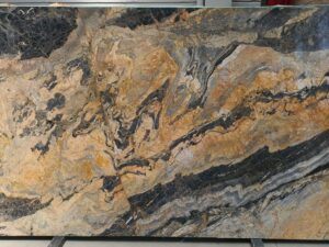 Honed Golden Barroso Natural Marble Slab. Code: MS103278