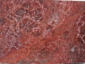 Polished Rosso Breccia Natural Marble Slab. Code: MS103297