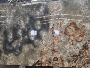 Polished Angola Taupe Natural Granite Slab. Code: MS103302