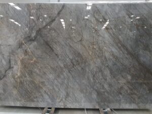 Polished Graphite Natural Marble Slab. Code: MS103323
