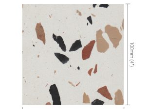 Honed Monteve Terrazzo stone. Code: MS103340