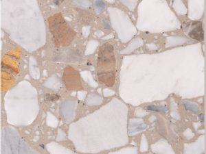 Honed Ortega Latte Terrazzo Stone. Code: MS103353