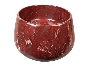 Polished Agre Red Natural Marble Benchmount Basin. Code: MS103361