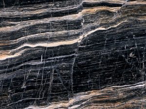 Polished Nero Venoso Natural Marble Slab. Code: MS103375