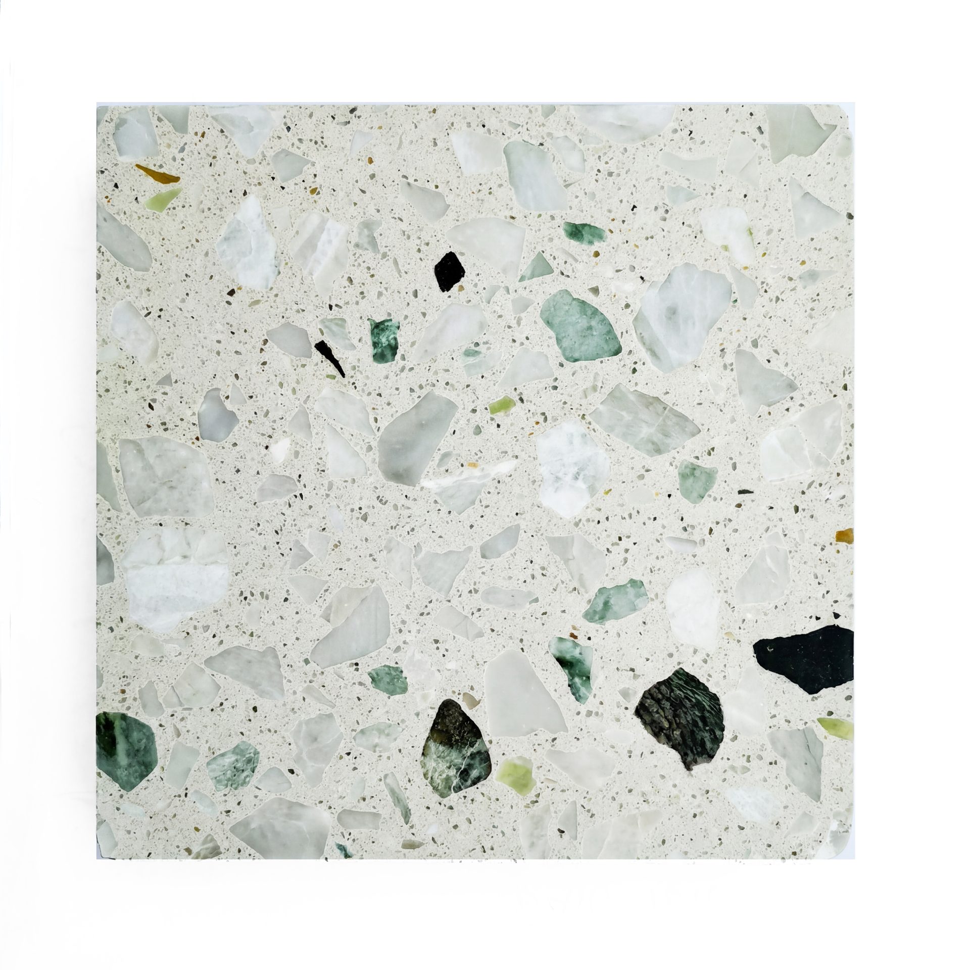 Honed Marseille Pearl Terrazzo Stone. Code: CA18953