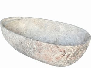 Honed Solodos Blanc Natural Marble Stone Bath. Code: MS103396