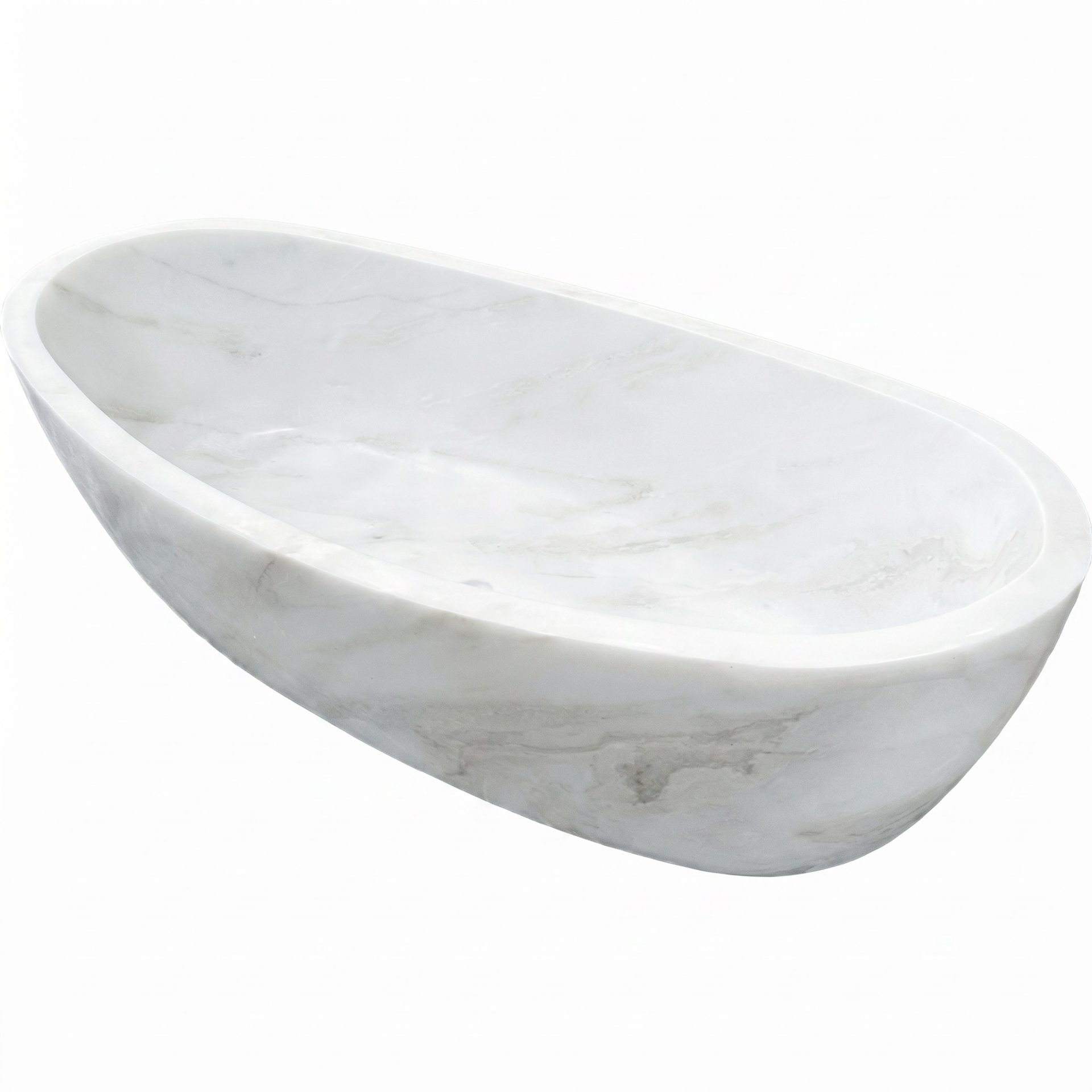 Honed Ourem Natural marble Freestanding Baths. Code: MS103406 - Image 7
