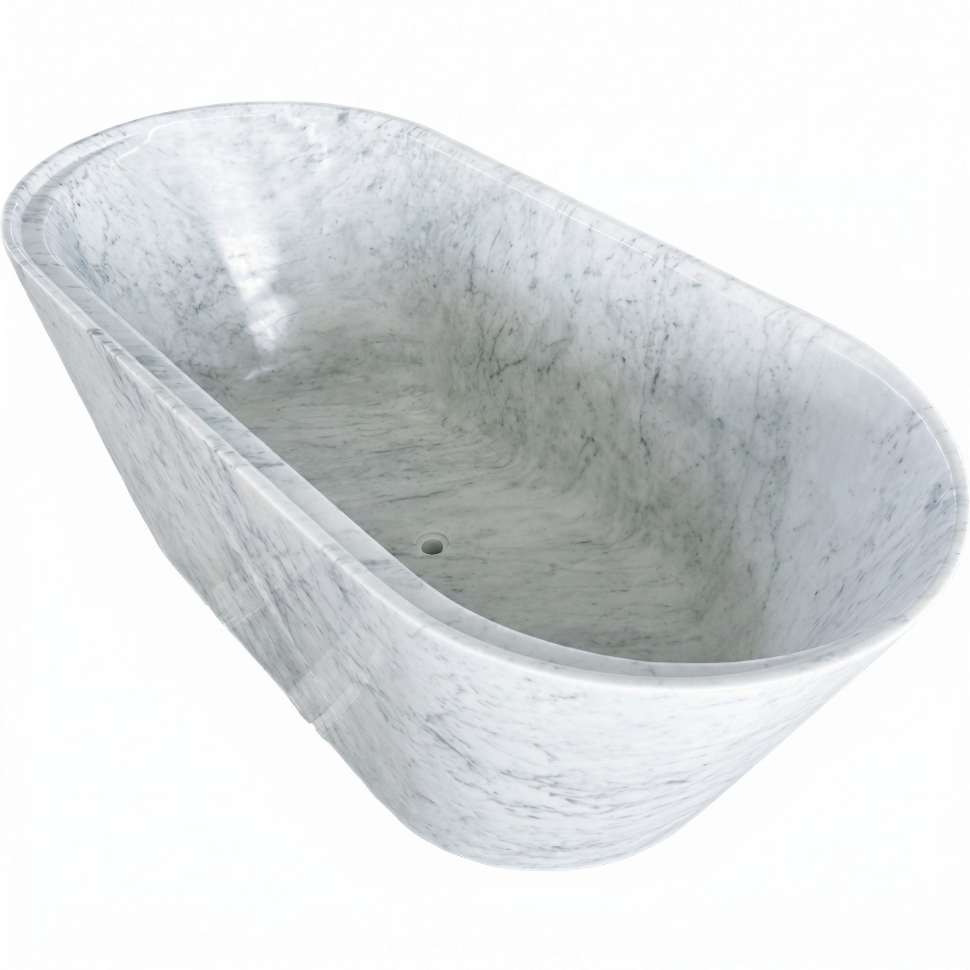 Honed Ourem Natural marble Freestanding Baths. Code: MS103406 - Image 8