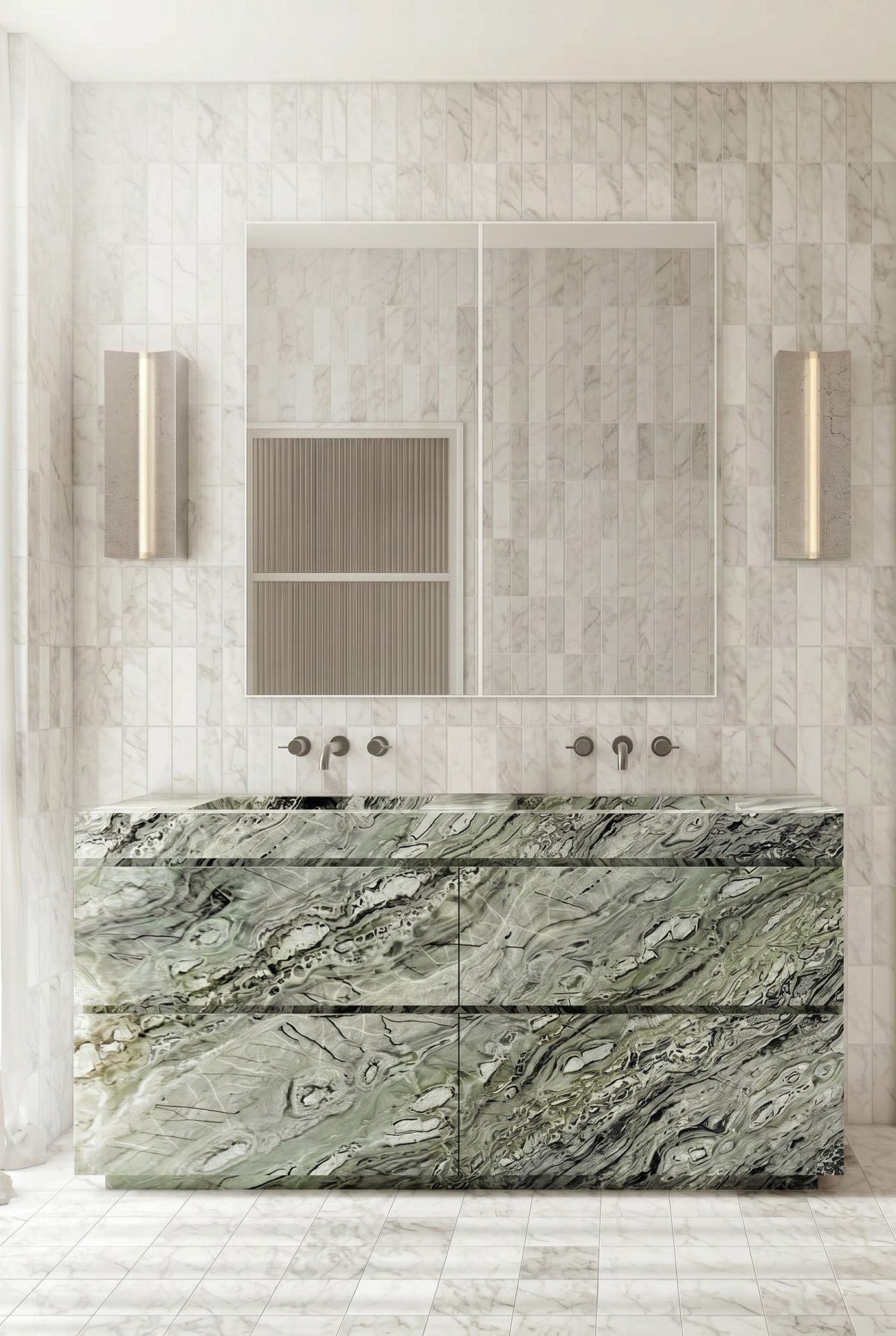 Honed Barossa Natural Marble Vanities. Code: MS103407