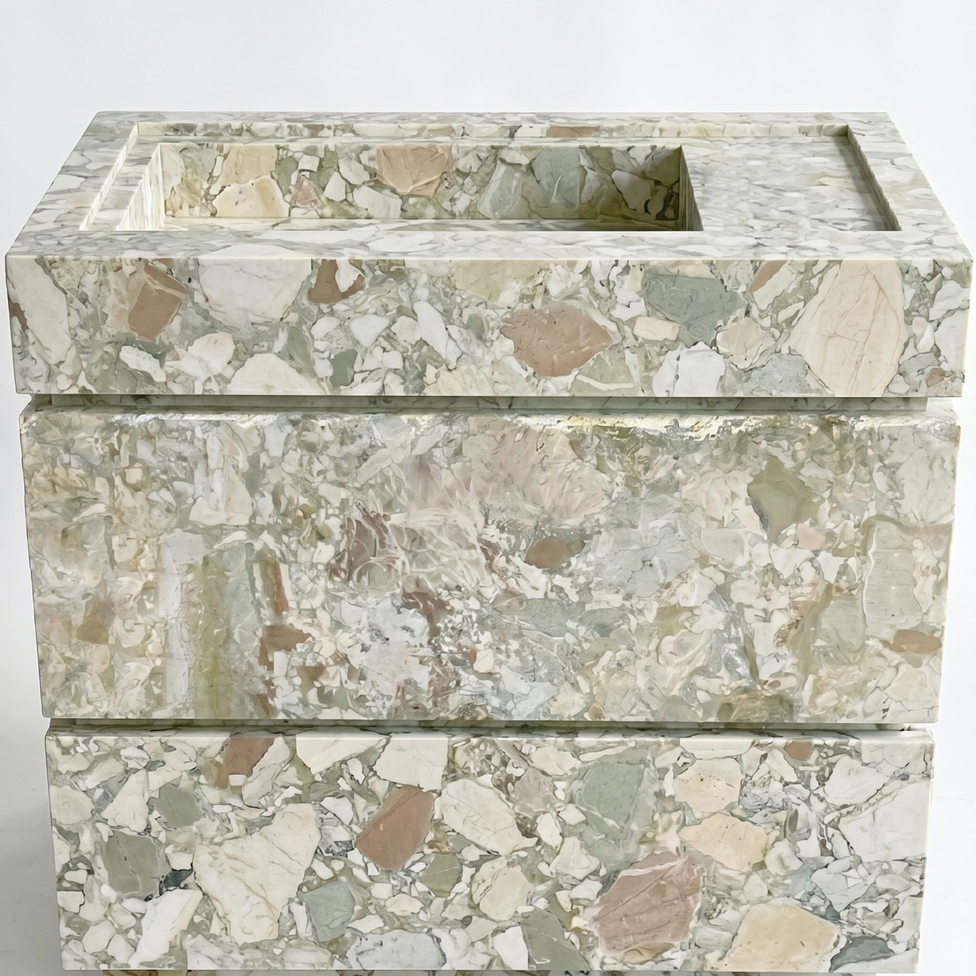 Honed Barossa Natural Marble Vanities. Code: MS103407 - Image 16