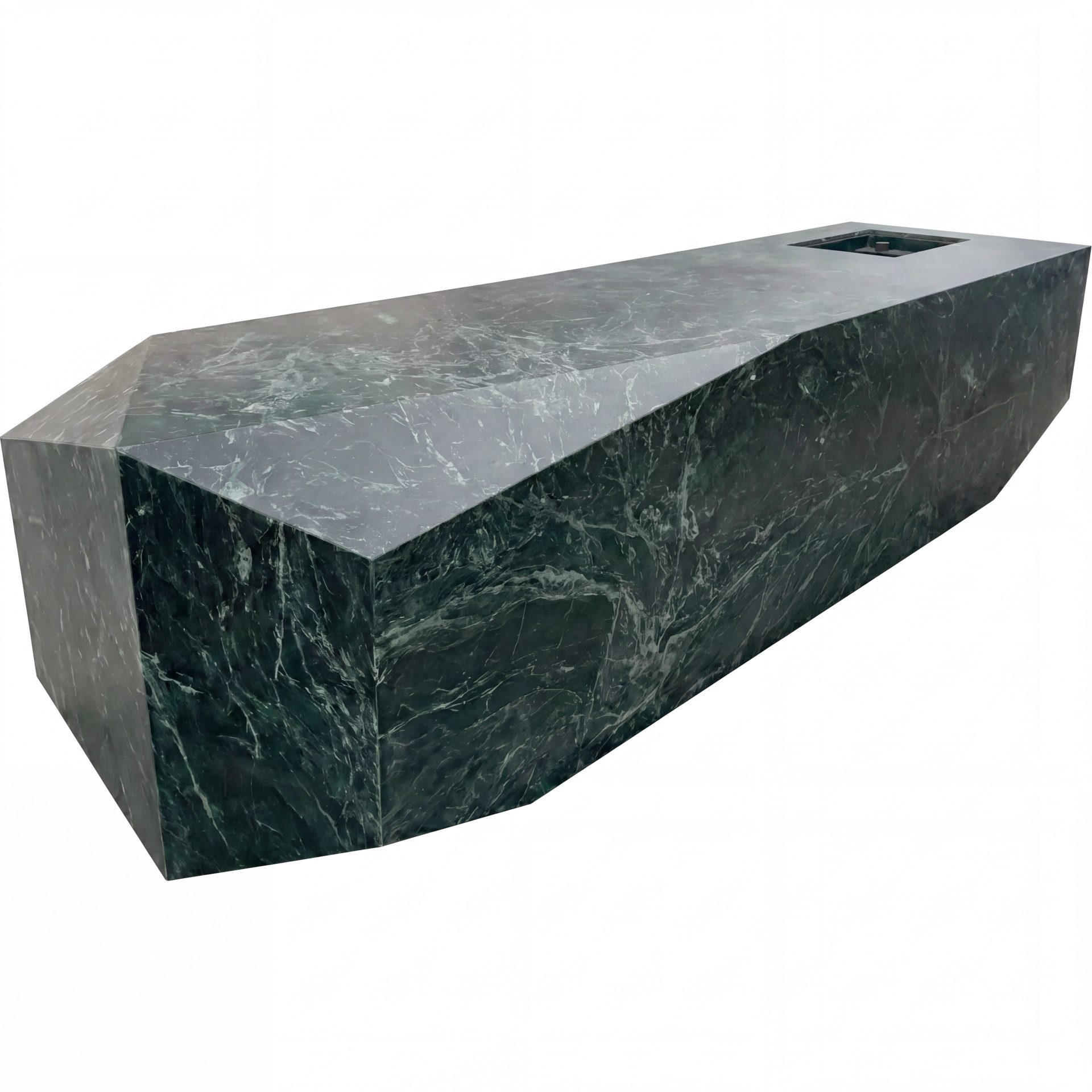 Polished Lagoa Natural Marble Kitchen Designs. Code: MS103413 - Image 13