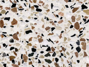 Honed Falange Terrazzo Stone Slab. Code: 36322