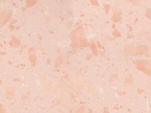 Honed Alberche Peach Terrazzo Stone Slab. 103618
