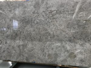 Honed Dark Tundra Grey Natural Limestone Slab. 103626