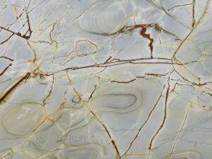 Polished Belgica Pearl Natural Quartzite Slab. Code: 103630